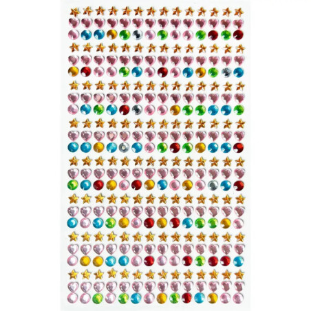 Malblock mit Glitzersteinchen - Nella Nixe