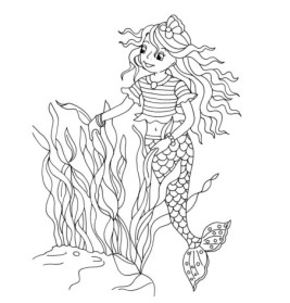 Malblock mit Glitzersteinchen - Nella Nixe