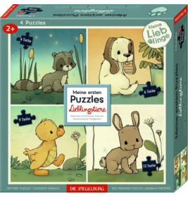 Meine ersten Puzzles - Lieblingstiere (J. Tourlonias)