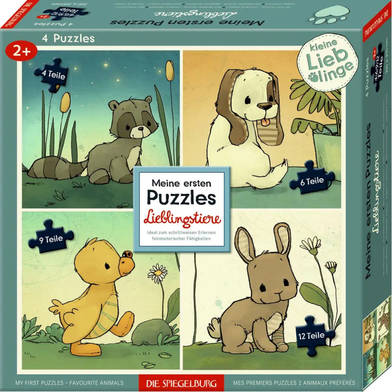 Meine ersten Puzzles - Lieblingstiere (J. Tourlonias) Meine ersten Puzzles - Lieblingstiere (J. Tourlonias)