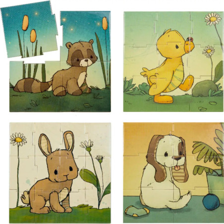 Meine ersten Puzzles - Lieblingstiere (J. Tourlonias) Meine ersten Puzzles - Lieblingstiere (J. Tourlonias)