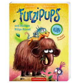 Ein Buchcover mit Comicfiguren.