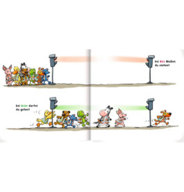 Laufrad, Helm & Zebrastreifen - D. Liebe