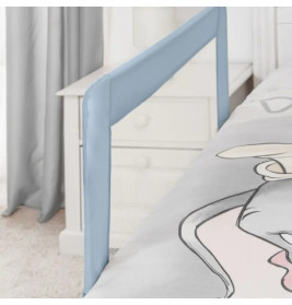 Sleep'n Keep XL Bettgitter 150cm blaugrau