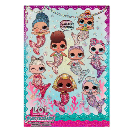 LOL Sur. Mermaids Baby Sisters, sort.i.D