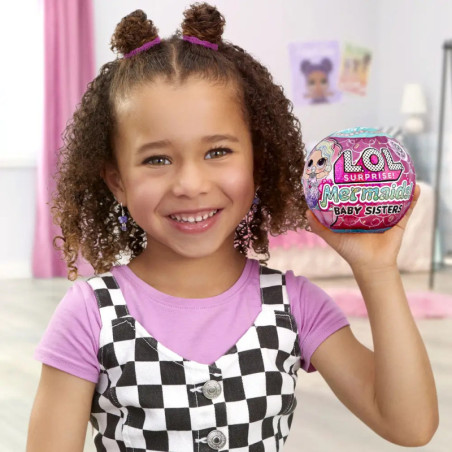 LOL Sur. Mermaids Baby Sisters, sort.i.D