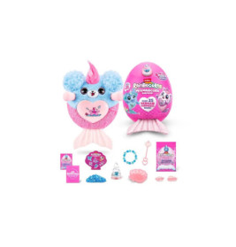 Rainbocorns Mermaidcorn Set mit Plüschtier, Ei-Box, Armband, Ring, Perlen und Zubehör.