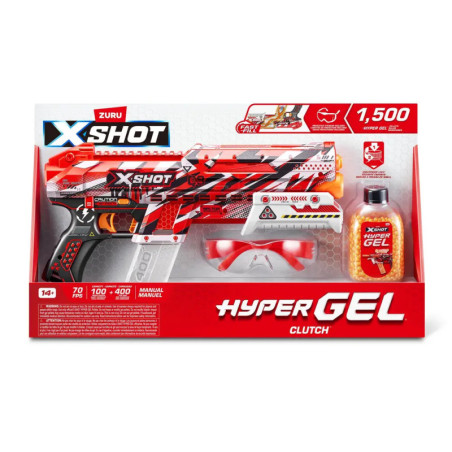 XSHOT - Hyper Gel Clutch Blast mit Gelkugeln EN71