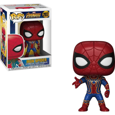 Funko Pop! Iron Spider aus Avengers: Infinity War mit Verpackung, Nr. 287.
