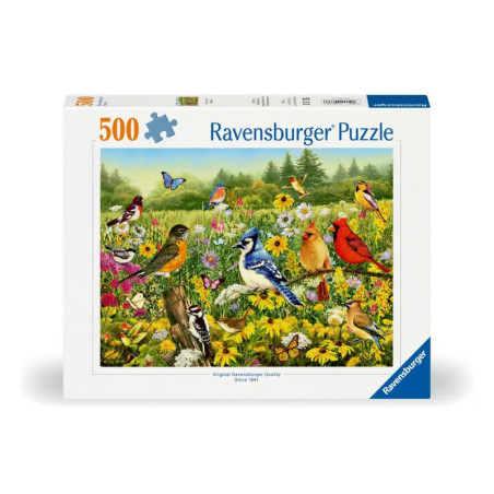 Puzzle Vogelwiese 500 Teile