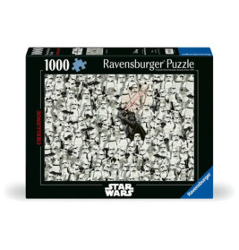 Ravensburger Star Wars Puzzle, 1000 Teile: Darth Vader und zahlreiche Sturmtruppler sind auf der Box abgebildet.