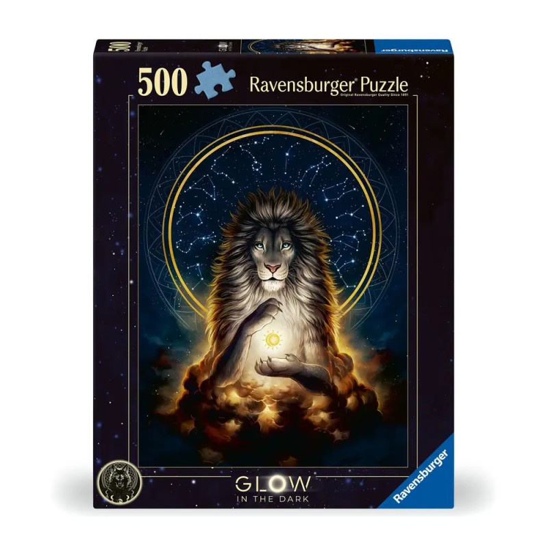 Puzzle - Leuchtender Löwe 500 Teile