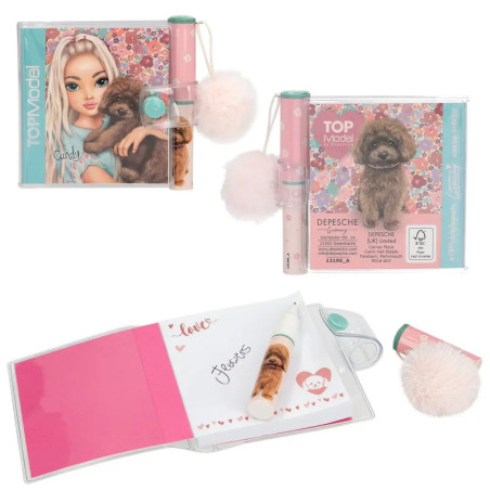 TOPModel Mini Notizbuch mit Kugelschreiber