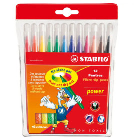 Fasermaler power 12er Etui