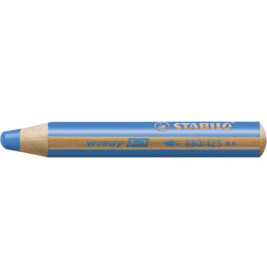 Aquarellbuntstift woody 3 in 1 mittelblau