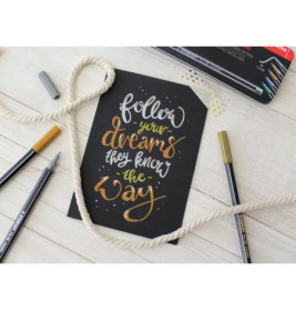 Filzstift Pen 68 metallic rosa