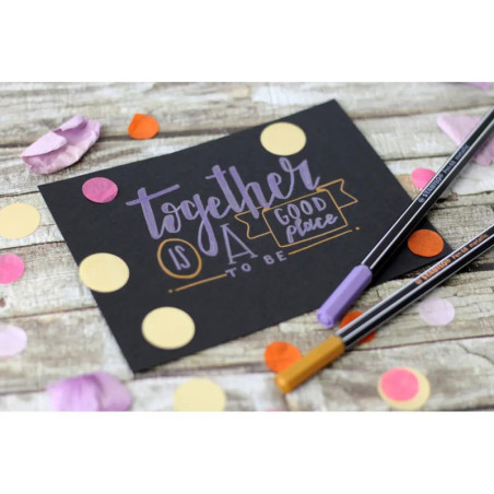 Filzstift Pen 68 metallic violett