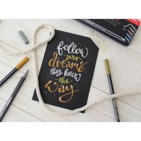 Filzstift Pen 68 metallic violett