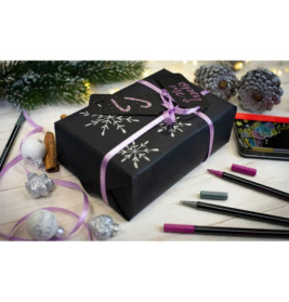 Filzstift Pen 68 metallic silber