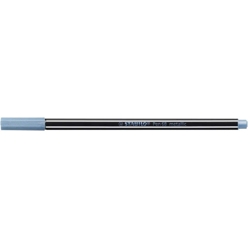 Filzstift Pen 68 metallic blau