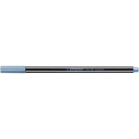 Filzstift Pen 68 metallic blau
