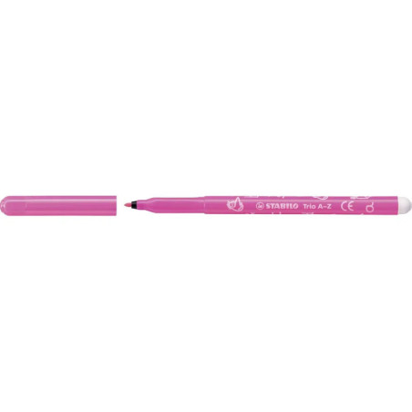 Fibre-tip pen with triangular grip zone STABILO® Trio® A-ZFilzstift mit Dreikant-Griffzone STABILO®