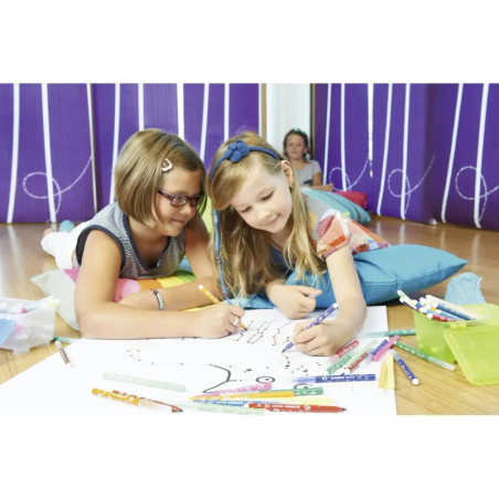 Fibre-tip pen with triangular grip zone STABILO® Trio® A-ZFilzstift mit Dreikant-Griffzone STABILO®