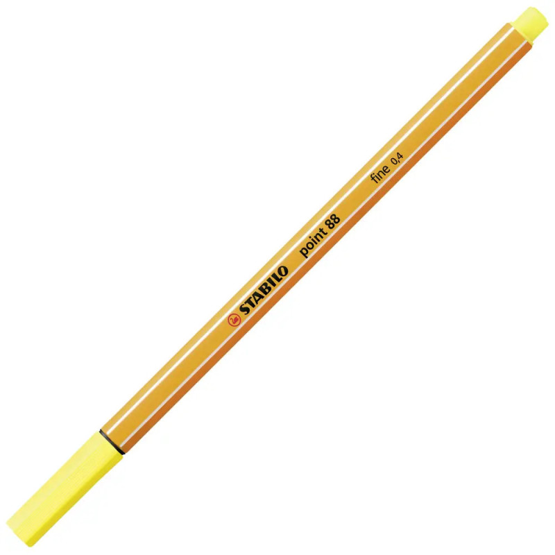 Fineliner STABILO® point 88®STABILO point 88 zitronengelb