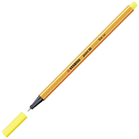 Fineliner STABILO® point 88®STABILO point 88 zitronengelb