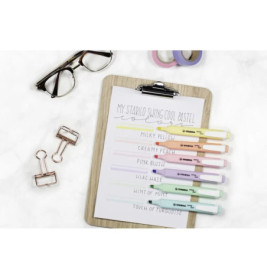Highlighter STABILO® swing® cool Pastel EditionSTABILO swing cool Pastel rosiges Rouge