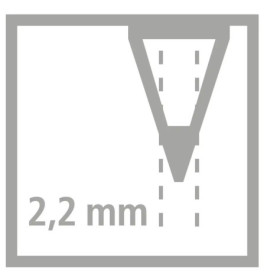 Ergonomic triangular pencil STABILO® EASYgraph SErgonomischer Dreikant-Bleistift STABILO® EASYgraph