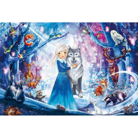KIPU100T.Prinzessin im Winterwald KIPU100T.Prinzessin im Winterwald