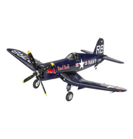 Geschenkset Flying Bulls F4U-4 Corsair, Revell Modellbausatz mit Basiszubehör