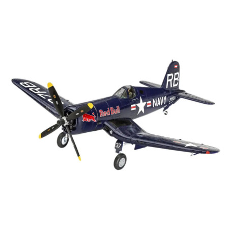 Geschenkset Flying Bulls F4U-4 Corsair, Revell Modellbausatz mit Basiszubehör Geschenkset Flying Bulls F4U-4 Corsair, Revell Modellbausatz mit Basiszubehör