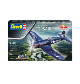 Geschenkset Flying Bulls F4U-4 Corsair, Revell Modellbausatz mit Basiszubehör