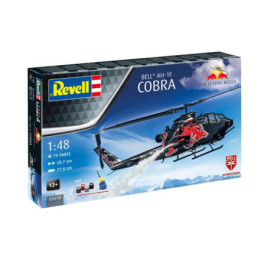 Revell-Bausatz: 1:48 Bell AH-1F Cobra, 79 Teile, Flying Bulls Design.