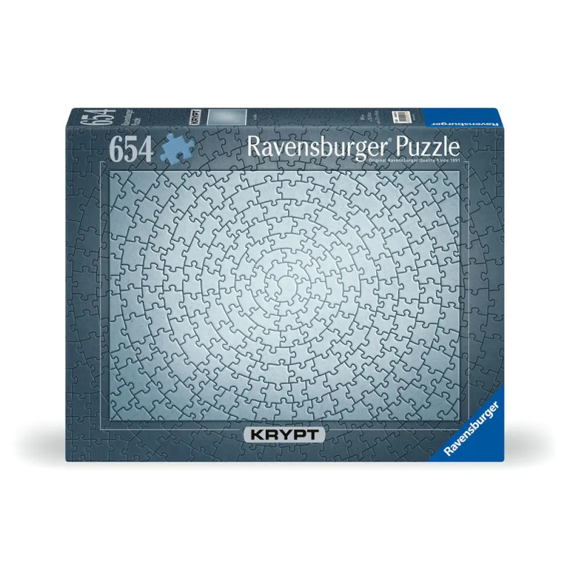 Ravensburger 12000071 Puzzle Krypt silber 1000 Teile