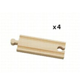 Ravensburger 63333400 1 2 Gerade Gleise (A1) RW Tracks