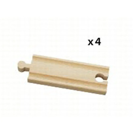 Ravensburger 63333400 1 2 Gerade Gleise (A1) RW Tracks