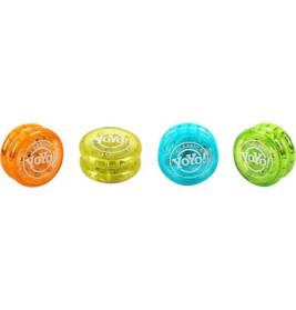 YoYo mit LED, 4-fach sortiert