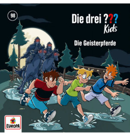 CD Die drei ??? Kids 98 Die Geisterpferde