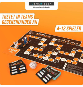 DENKRIESEN - STADT LAND VOLLPFOSTEN® Brettspiel + Junior Erweiterung