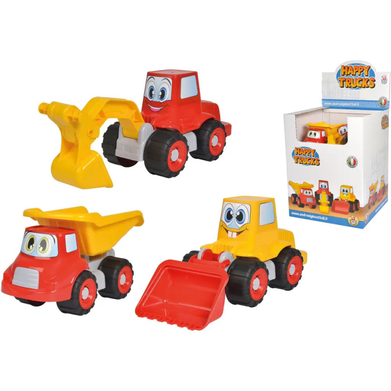 Happy Trucks, 3-sortiert.