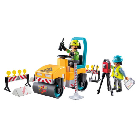 PLAYMOBIL 71751 Straßenbaustelle