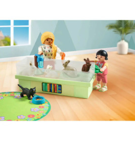 PLAYMOBIL 71753 Familie mit Hasen