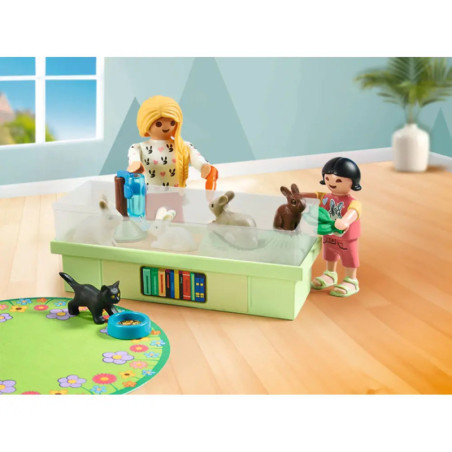 PLAYMOBIL 71753 Familie mit Hasen