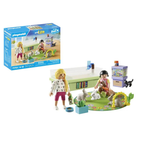 PLAYMOBIL 71753 Familie mit Hasen
