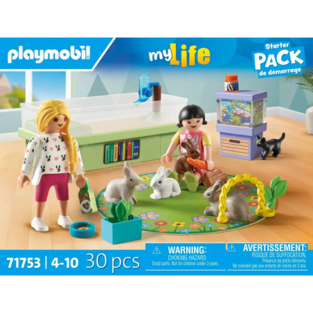 PLAYMOBIL 71753 Familie mit Hasen