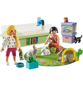 PLAYMOBIL 71753 Familie mit Hasen