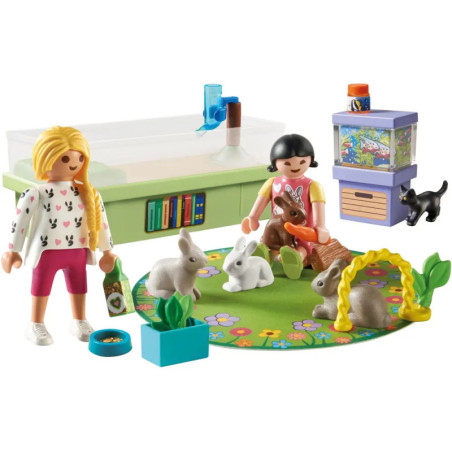 PLAYMOBIL 71753 Familie mit Hasen
